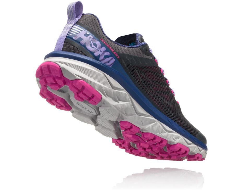 Hoka One One Challenger Atr 5 Trailskor Dam - Svarta - ANYXI-0467